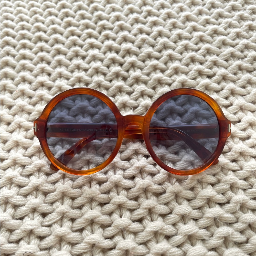 Tom Ford  369 Juliet sunglasses in light havana